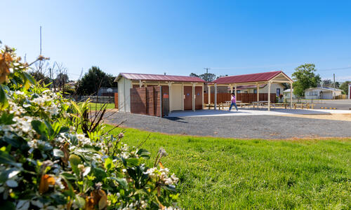 Public Restroom at Ouse, Tasmania